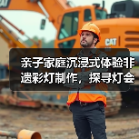 亲子家庭沉浸式体验非遗彩灯制作，探寻灯会文化密码（图3）