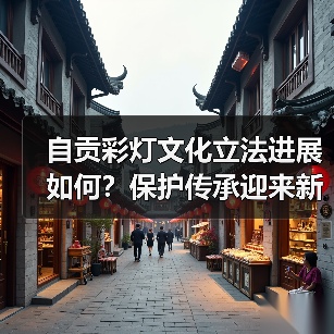 自贡彩灯文化立法进展如何?保护传承迎来新突破!(图1) 自贡彩灯文化立法进展如何?保护传承迎来新突破!(图1)