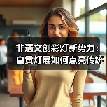 非遗文创彩灯新势力:自贡灯展如何点亮传统文化?(图2) 非遗文创彩灯新势力:自贡灯展如何点亮传统文化?(图2)
