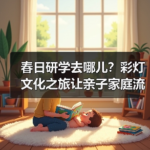 春日研学去哪儿?彩灯文化之旅让亲子家庭流连忘返(图1) 春日研学去哪儿?彩灯文化之旅让亲子家庭流连忘返(图1)