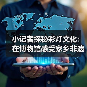 小记者探秘彩灯文化:在博物馆感受家乡非遗魅力(图4) 小记者探秘彩灯文化:在博物馆感受家乡非遗魅力(图4)