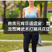 自贡元宵非遗盛宴：舞龙舞狮武术灯展共庆团圆（图3）