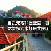 自贡元宵非遗盛宴：舞龙舞狮武术灯展共庆团圆（图4）