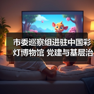 市委巡察组进驻中国彩灯博物馆 党建与基层治理双重点查(图3) 市委巡察组进驻中国彩灯博物馆 党建与基层治理双重点查(图3)