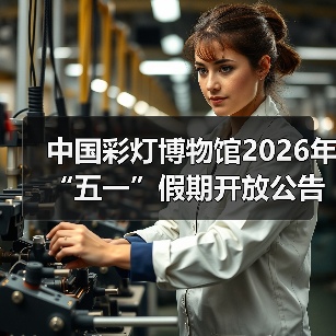 中国彩灯博物馆2026年“五一”假期开放公告(图2) 中国彩灯博物馆2026年“五一”假期开放公告(图2)