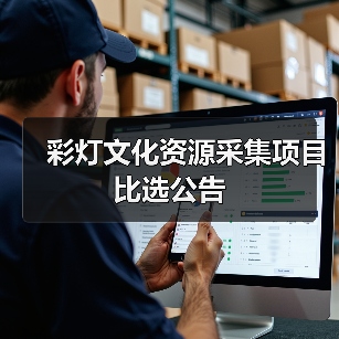 彩灯文化资源采集项目比选公告（图1）