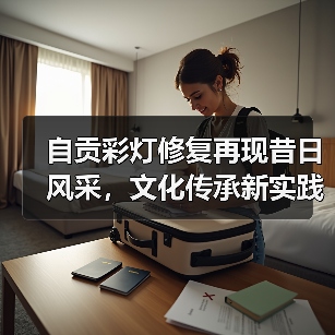 自贡彩灯修复再现昔日风采,文化传承新实践(图4) 自贡彩灯修复再现昔日风采,文化传承新实践(图4)