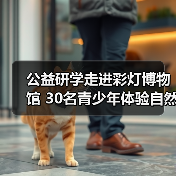 公益研学走进彩灯博物馆 30名青少年体验自然观察与彩灯创作（图3）