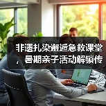 非遗扎染邂逅急救课堂,暑期亲子活动解锁传统文化与安全守护(图2) 非遗扎染邂逅急救课堂,暑期亲子活动解锁传统文化与安全守护(图2)