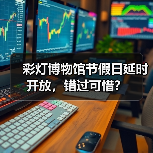 彩灯博物馆节假日延时开放，错过可惜？（图1）
