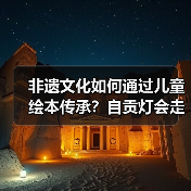 非遗文化如何通过儿童绘本传承？自贡灯会走进校园点亮童心（图2）