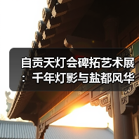 自贡天灯会碑拓艺术展：千年灯影与盐都风华（图1）