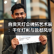 自贡天灯会碑拓艺术展：千年灯影与盐都风华（图2）
