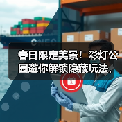 春日限定美景!彩灯公园邀你解锁隐藏玩法,带娃赏灯玩乐两不误(图4) 春日限定美景!彩灯公园邀你解锁隐藏玩法,带娃赏灯玩乐两不误(图4)