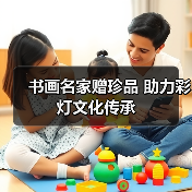 书画名家赠珍品 助力彩灯文化传承(图4) 书画名家赠珍品 助力彩灯文化传承(图4)