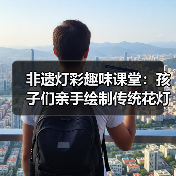非遗灯彩趣味课堂:孩子们亲手绘制传统花灯(图4) 非遗灯彩趣味课堂:孩子们亲手绘制传统花灯(图4)