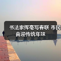 书法家挥毫写春联 市民喜迎传统年味（图4）
