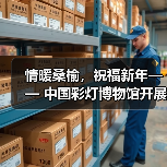 情暖桑榆，祝福新年—— 中国彩灯博物馆开展春节前夕重点走访慰问 退休职工活动（图2）