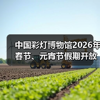 中国彩灯博物馆2026年春节、元宵节假期开放公告（图1）