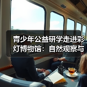 青少年公益研学走进彩灯博物馆：自然观察与创意彩灯制作体验（图1）
