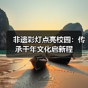 非遗彩灯点亮校园：传承千年文化启新程（图1）