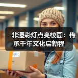 非遗彩灯点亮校园：传承千年文化启新程（图3）
