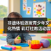 非遗体验激发青少年文化热情 彩灯社教活动圆满收官（图1）