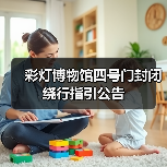 彩灯博物馆四号门封闭绕行指引公告（图2）