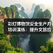 彩灯博物馆安全生产月培训演练：提升文旅应急能力（图3）