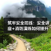 筑牢安全防线：安全讲座+消防演练如何提升应急能力？（图2）