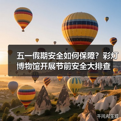 五一假期安全如何保障?彩灯博物馆开展节前安全大排查(图2) 五一假期安全如何保障?彩灯博物馆开展节前安全大排查(图2)