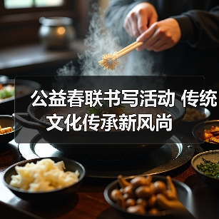 公益春联书写活动 传统文化传承新风尚(图1) 公益春联书写活动 传统文化传承新风尚(图1)