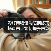 彩灯博物馆消防演练现场直击:如何提升应急安全意识?(图1) 彩灯博物馆消防演练现场直击:如何提升应急安全意识?(图1)