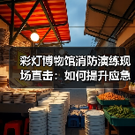 彩灯博物馆消防演练现场直击:如何提升应急安全意识?(图2) 彩灯博物馆消防演练现场直击:如何提升应急安全意识?(图2)