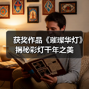 获奖作品《璀璨华灯》揭秘彩灯千年之美(图2) 获奖作品《璀璨华灯》揭秘彩灯千年之美(图2)