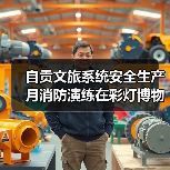 自贡文旅系统安全生产月消防演练在彩灯博物馆举行（图3）