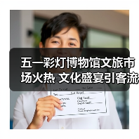 五一彩灯博物馆文旅市场火热 文化盛宴引客流激增(图1) 五一彩灯博物馆文旅市场火热 文化盛宴引客流激增(图1)