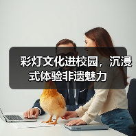 彩灯文化进校园,沉浸式体验非遗魅力(图4) 彩灯文化进校园,沉浸式体验非遗魅力(图4)