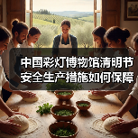 中国彩灯博物馆清明节安全生产措施如何保障游客安全（图1）