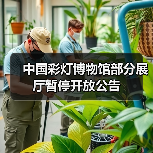 中国彩灯博物馆部分展厅暂停开放公告（图3）