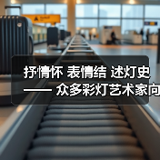 抒情怀 表情结 述灯史—— 众多彩灯艺术家向灯博捐赠彩灯作品(图3) 抒情怀 表情结 述灯史—— 众多彩灯艺术家向灯博捐赠彩灯作品(图3)