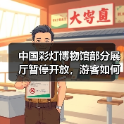 中国彩灯博物馆部分展厅暂停开放，游客如何应对？（图1）