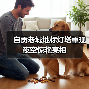 自贡老城地标灯塔重现夜空惊艳亮相(图3) 自贡老城地标灯塔重现夜空惊艳亮相(图3)