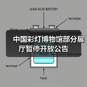 中国彩灯博物馆部分展厅暂停开放公告（图4）