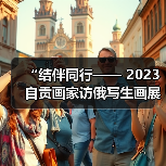 “结伴同行—— 2023自贡画家访俄写生画展”开展(图1) “结伴同行—— 2023自贡画家访俄写生画展”开展(图1)