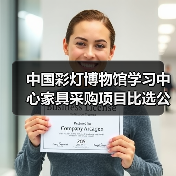 中国彩灯博物馆学习中心家具采购项目比选公告(图4) 中国彩灯博物馆学习中心家具采购项目比选公告(图4)