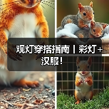观灯穿搭指南丨彩灯+汉服!(图2) 观灯穿搭指南丨彩灯+汉服!(图2)