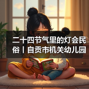 二十四节气里的灯会民俗丨自贡市机关幼儿园走进中国彩灯博物馆(图3) 二十四节气里的灯会民俗丨自贡市机关幼儿园走进中国彩灯博物馆(图3)