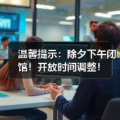 温馨提示:除夕下午闭馆!开放时间调整!(图1) 温馨提示:除夕下午闭馆!开放时间调整!(图1)