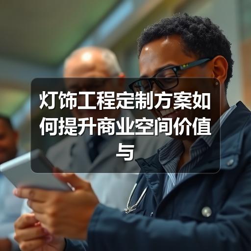 灯饰工程定制方案如何提升商业空间价值与体验(图1) 灯饰工程定制方案如何提升商业空间价值与体验